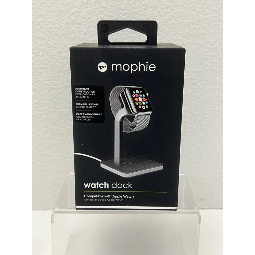 NEW Mophie Watch Dock Compatible with Apple Watch Convenience Cord Management